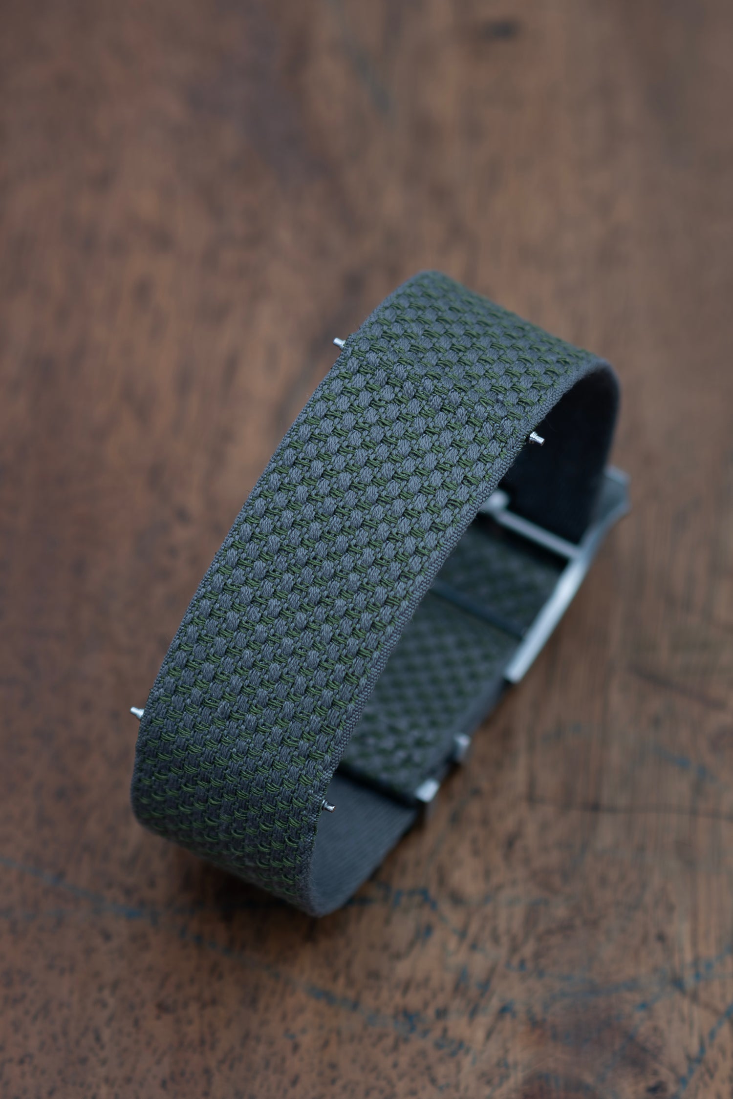 BRACELET JF-0001 OLIVE GREEN 22MM