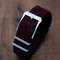 BRACELET JF-0002 BURGUNDY 20MM