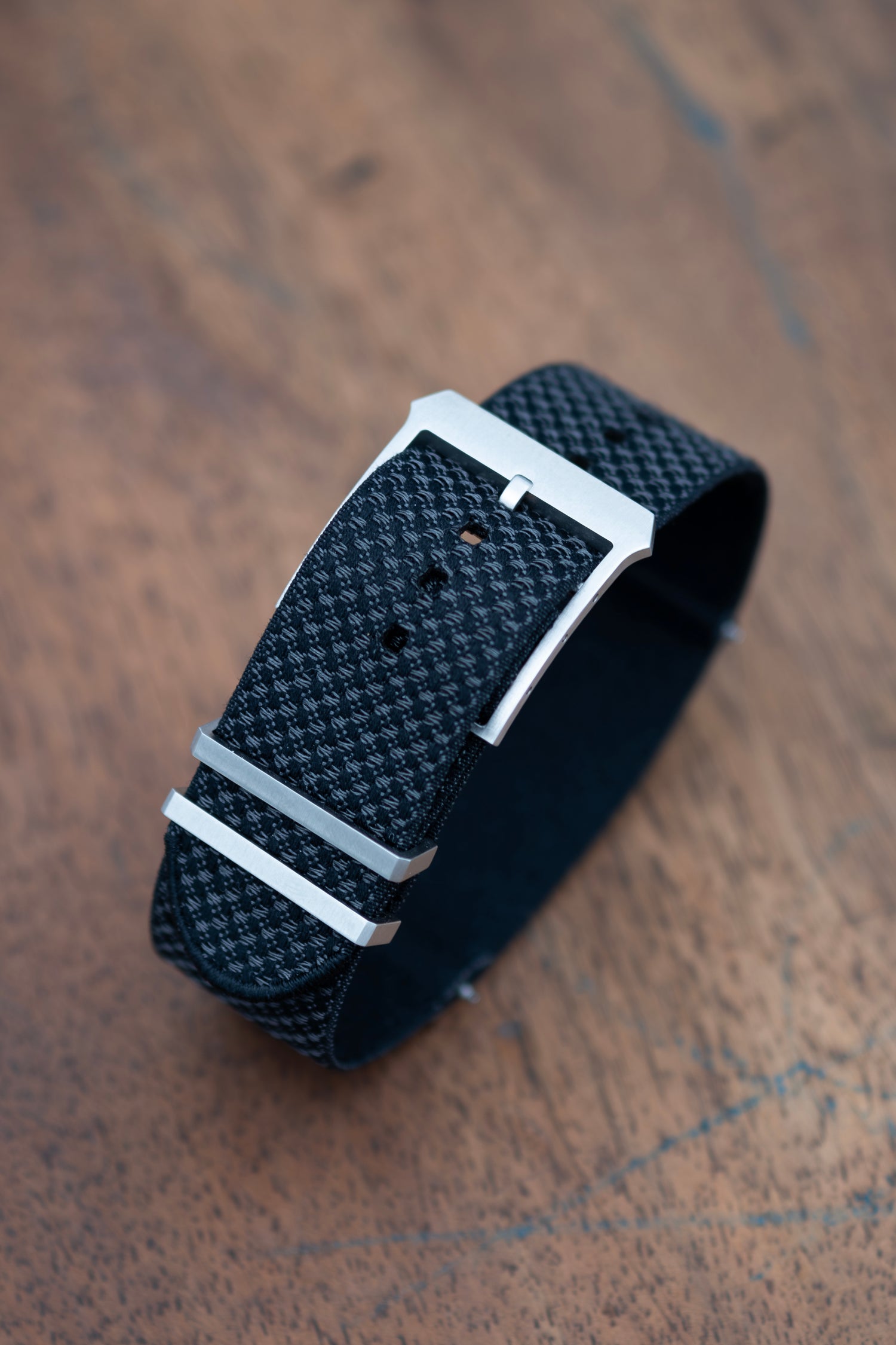 BRACELET JF-0001 BLACK 22MM