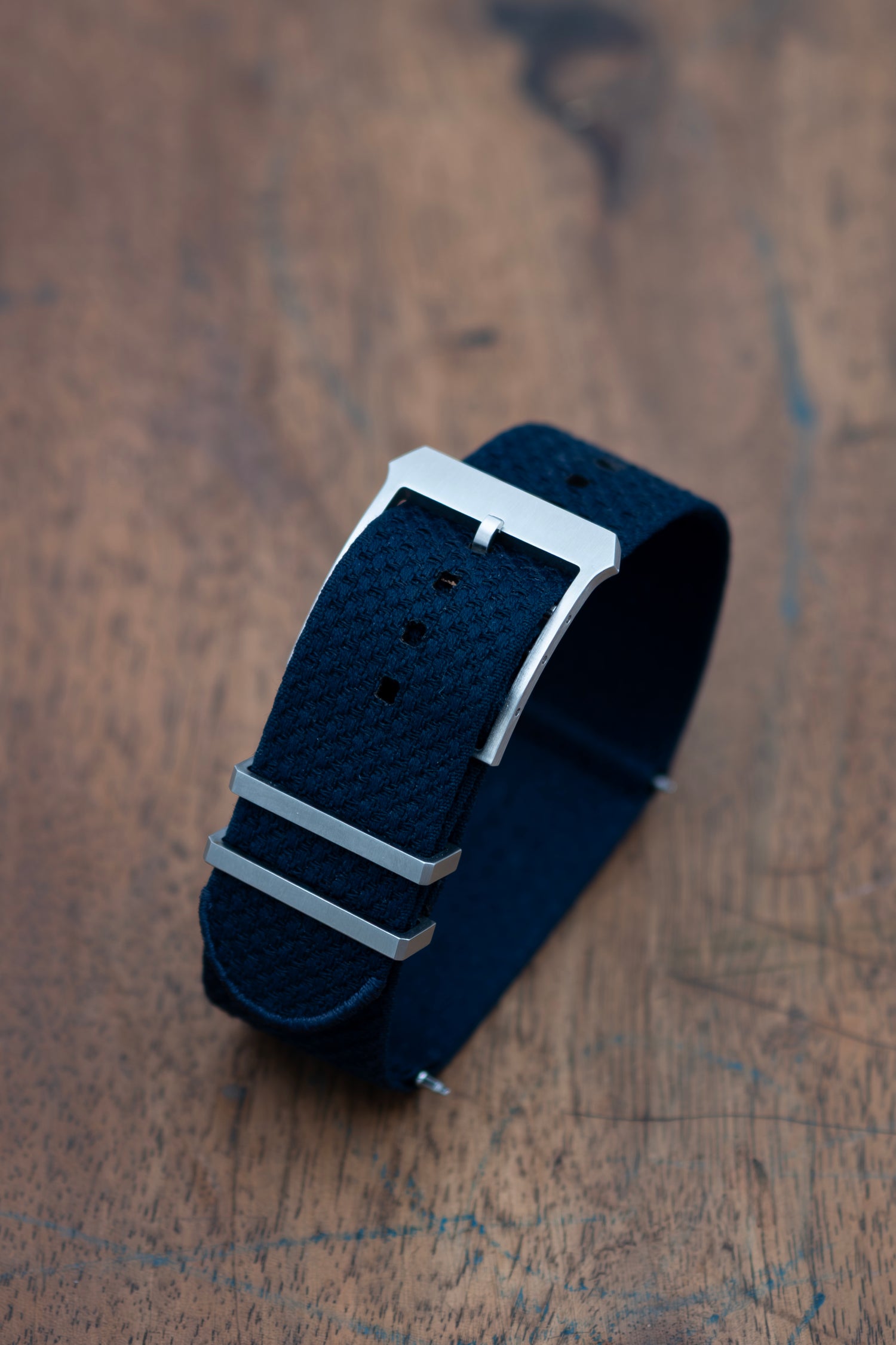 BRACELET JF-0001 NAVY 22MM