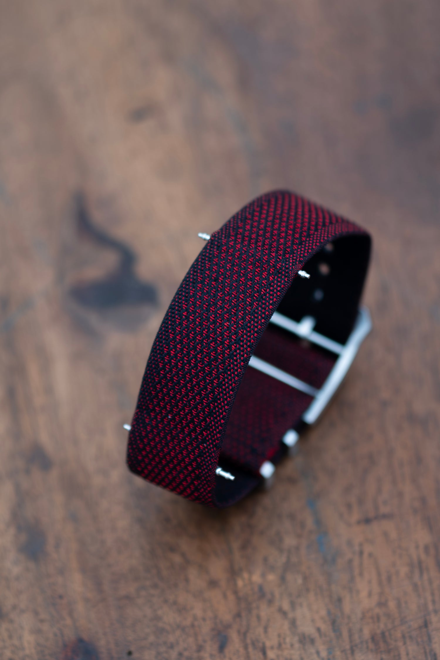BRACELET JF-0002 BURGUNDY 20MM